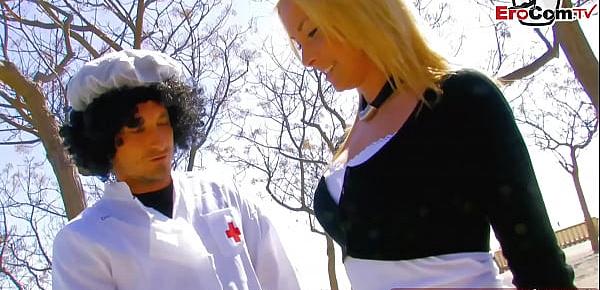 spanish nurse get threesome mmf